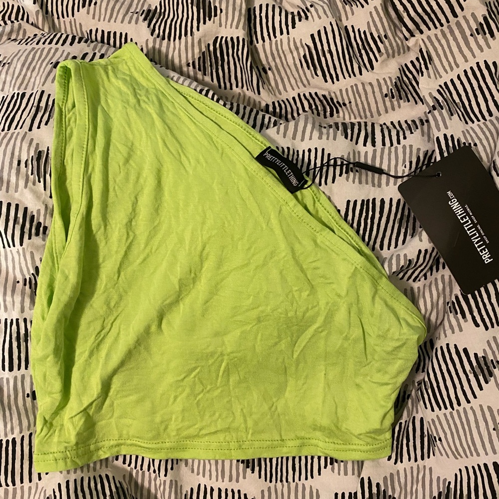 Neon Green PLT Crop